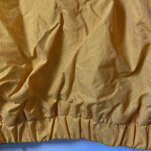 Notre Dame Jacket Hoodie Zip Front Size XL Yellow Rain Outergear Fighting Irish - Picture 8 of 9